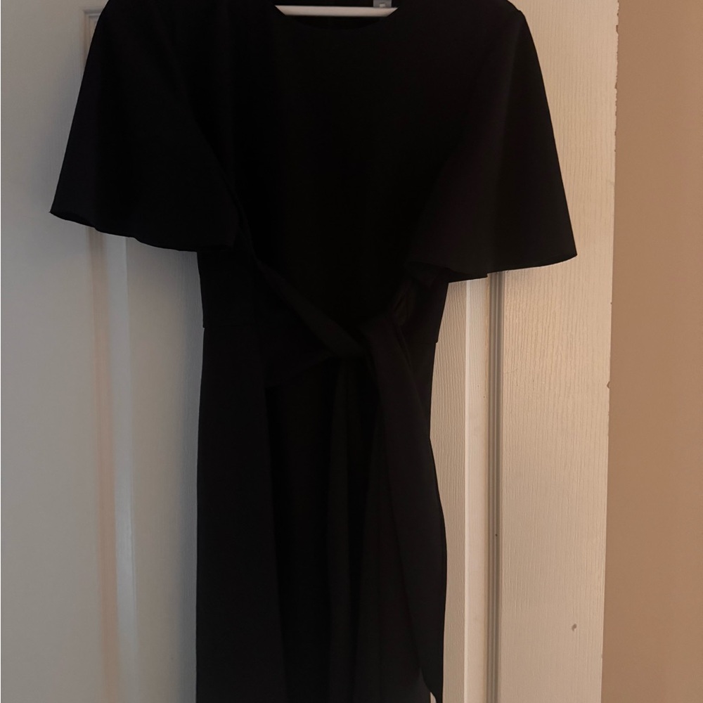 Donna Morgan Black Midi Dress